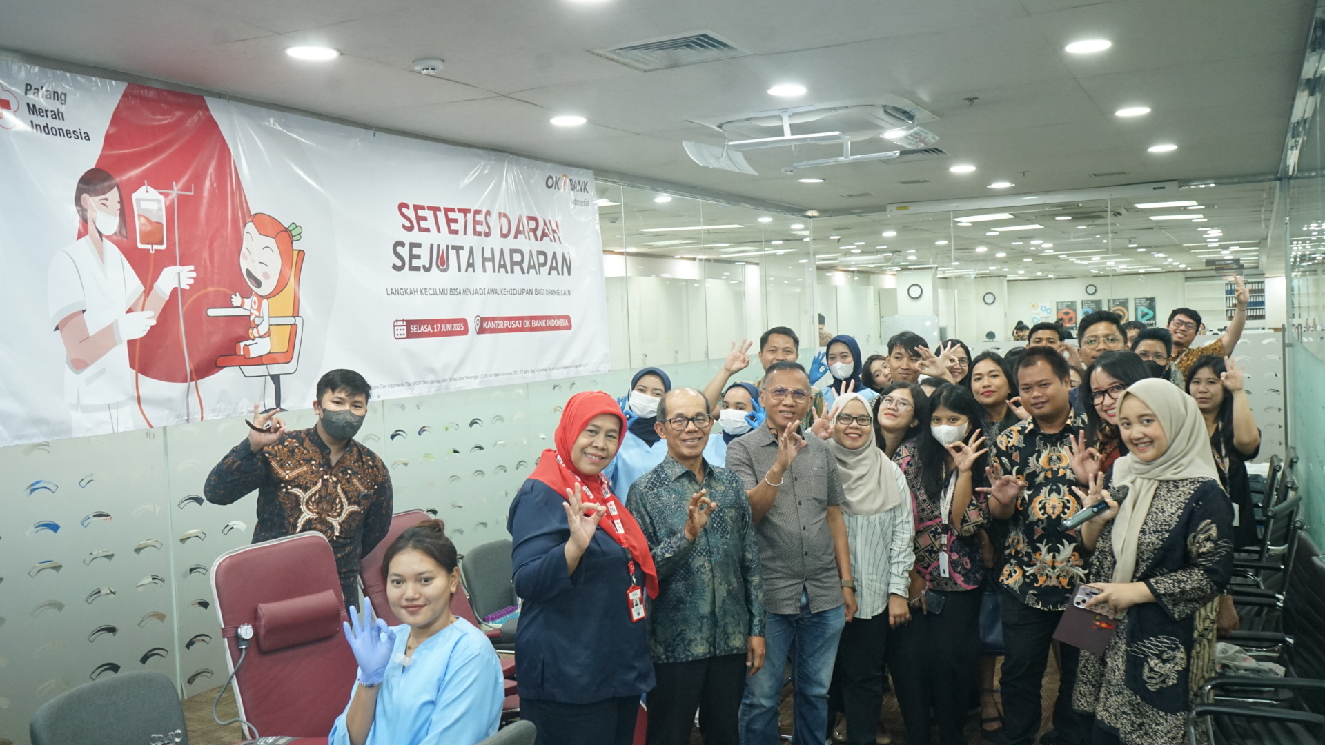 Implementation of Blood Donation Activities “A Drop of Blood, a Million Hopes”